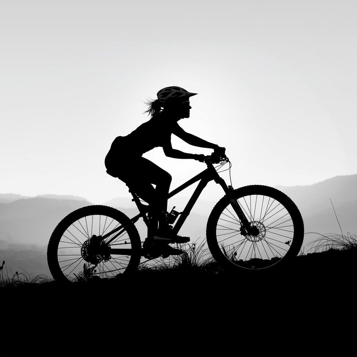 En selle — mode VTT