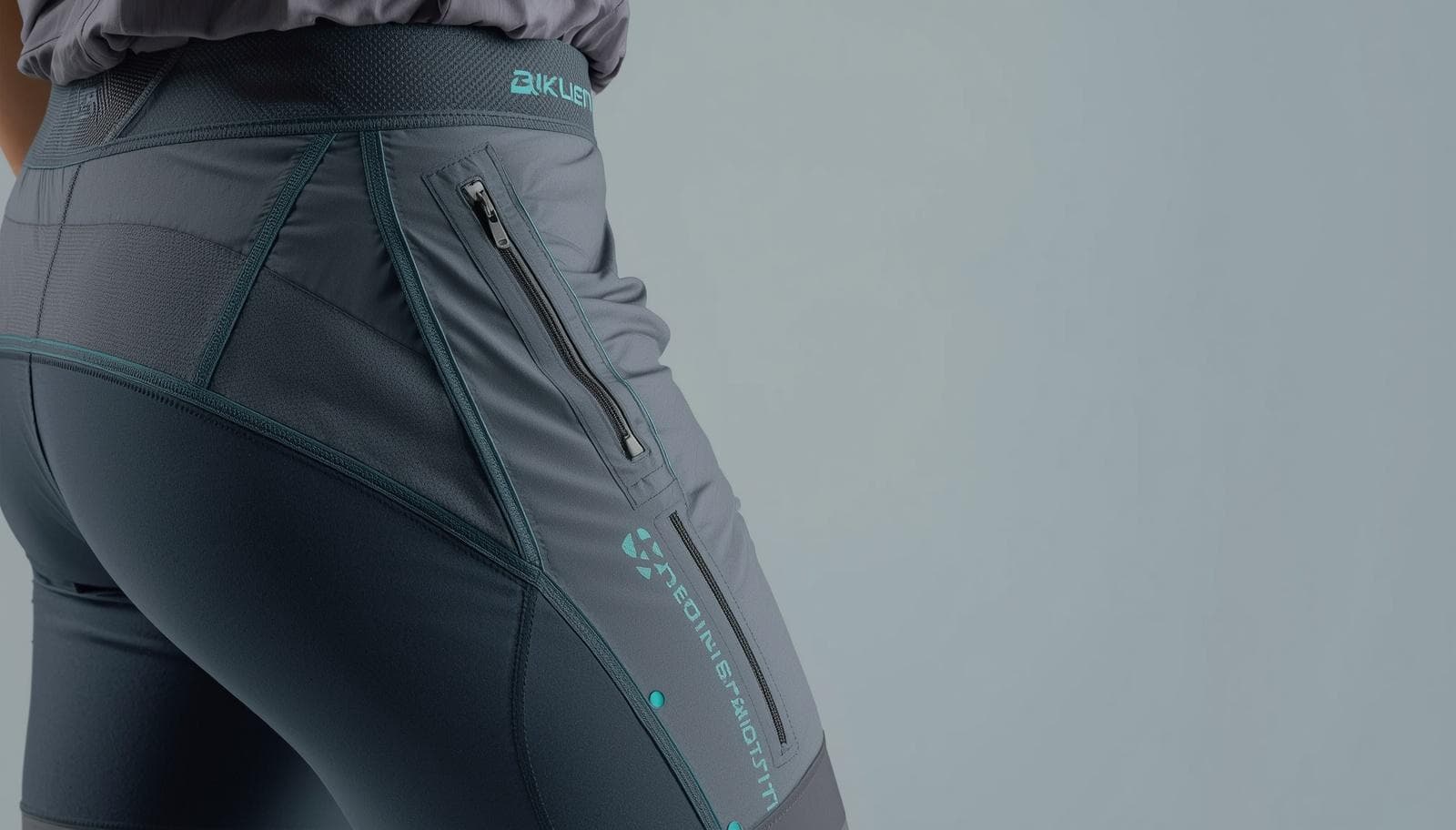 Détail poche zippée